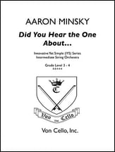 Did You Hear the One About... Orchestra sheet music cover